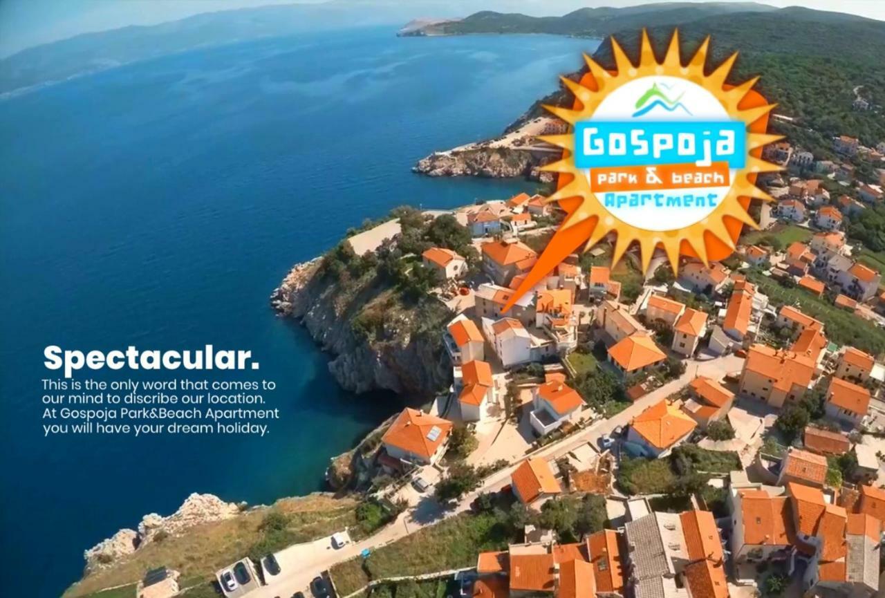 Gospoja Park & Beach Apartment Vrbnik Ngoại thất bức ảnh
