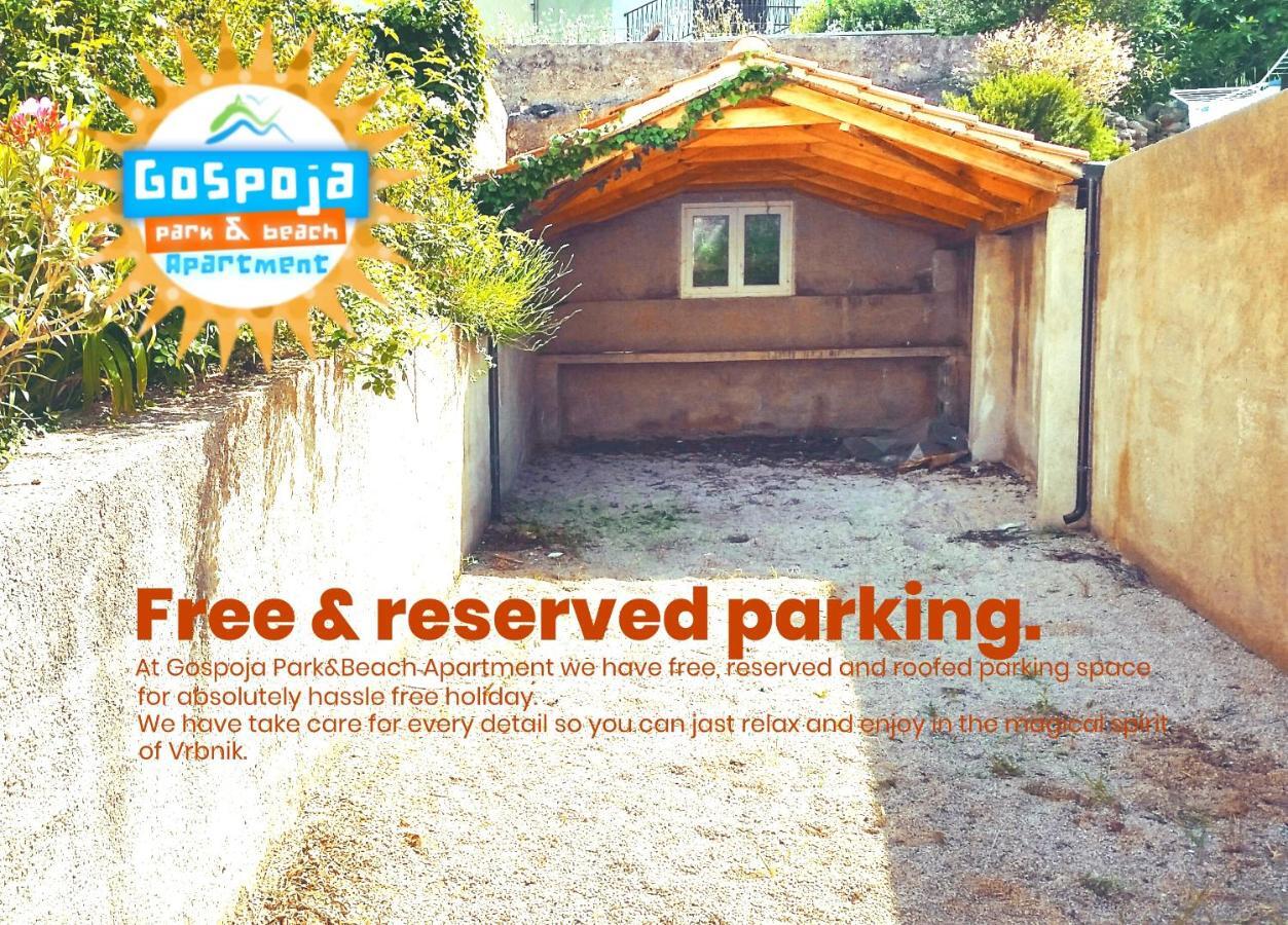 Gospoja Park & Beach Apartment Vrbnik Ngoại thất bức ảnh