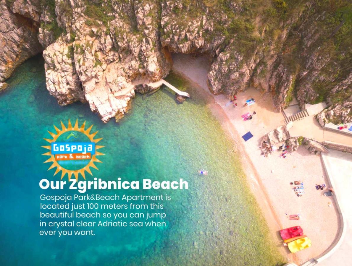 Gospoja Park & Beach Apartment Vrbnik Ngoại thất bức ảnh