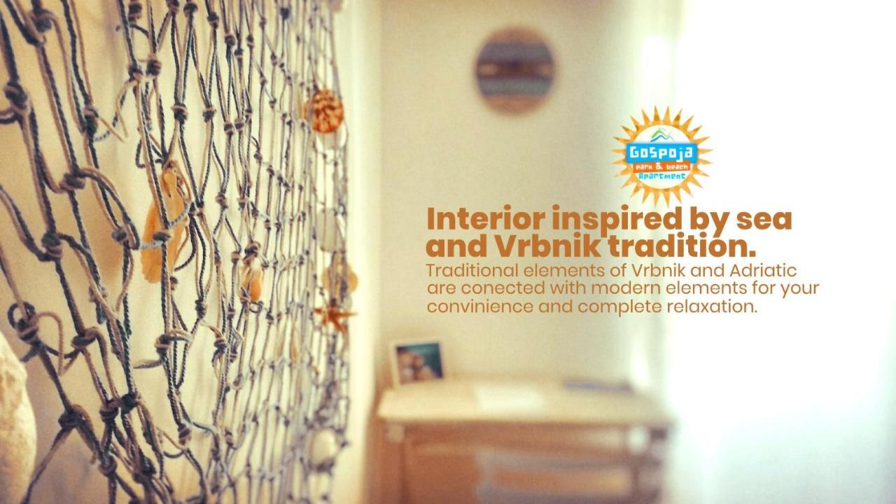 Gospoja Park & Beach Apartment Vrbnik Ngoại thất bức ảnh